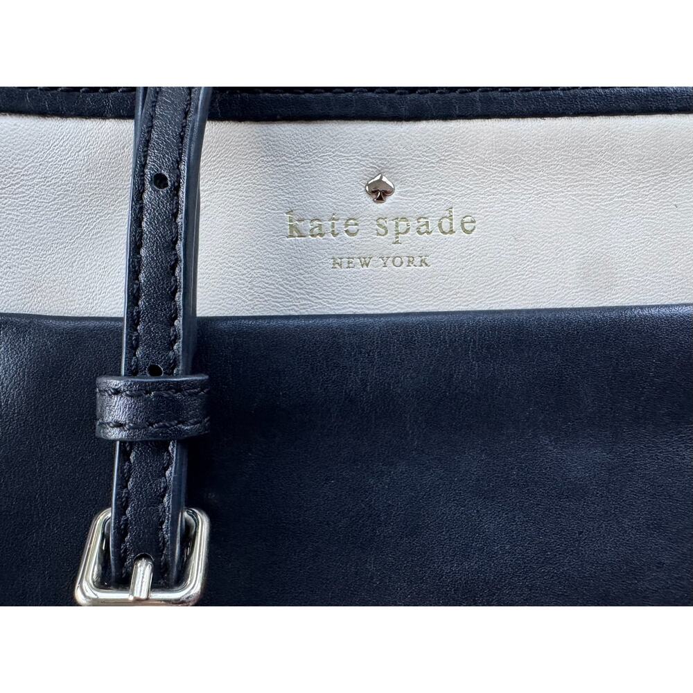Kate Spade New York Colorblock Crossbody Bag - Black and Ivory - Picture 3 of 11